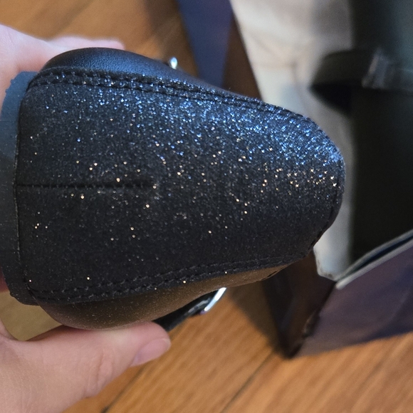 Stride Rite Black Ballet Flats Size Y1 - Picture 6 of 7